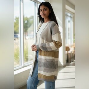 Fortune Ivy Long Chenille Sweater Large NWT | Luxe Cozy Knit + Soft Stretch